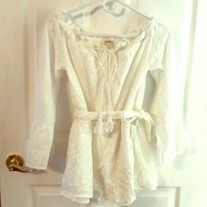 Off shoulder skort romper- pink coconut boutique